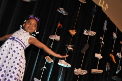 Our Youngest Donor Celebrates Onstage